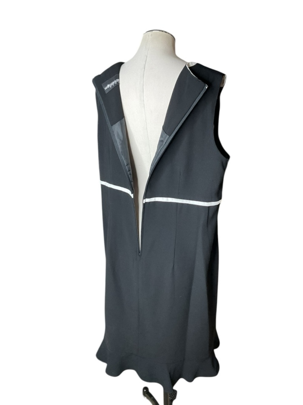 Sag Harbor 2 Piece Dress Suit 18W NWT Black White Trim Office Career Set - Picture 5 of 13